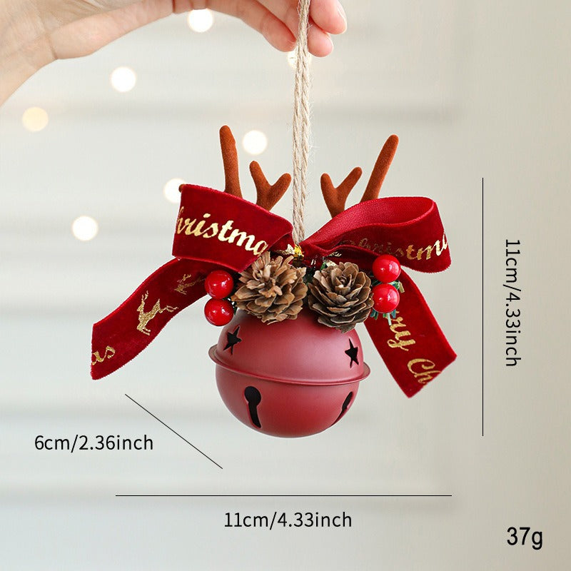 Christmas Bell Hanging Ornaments Festive Holiday Decor