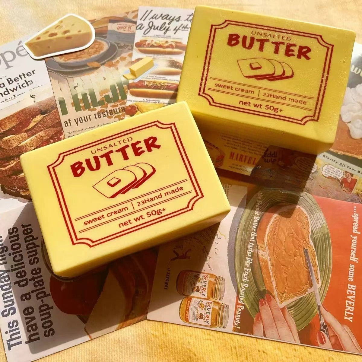 Butter Stick Squishy Slow Rising Stress Relief Toy