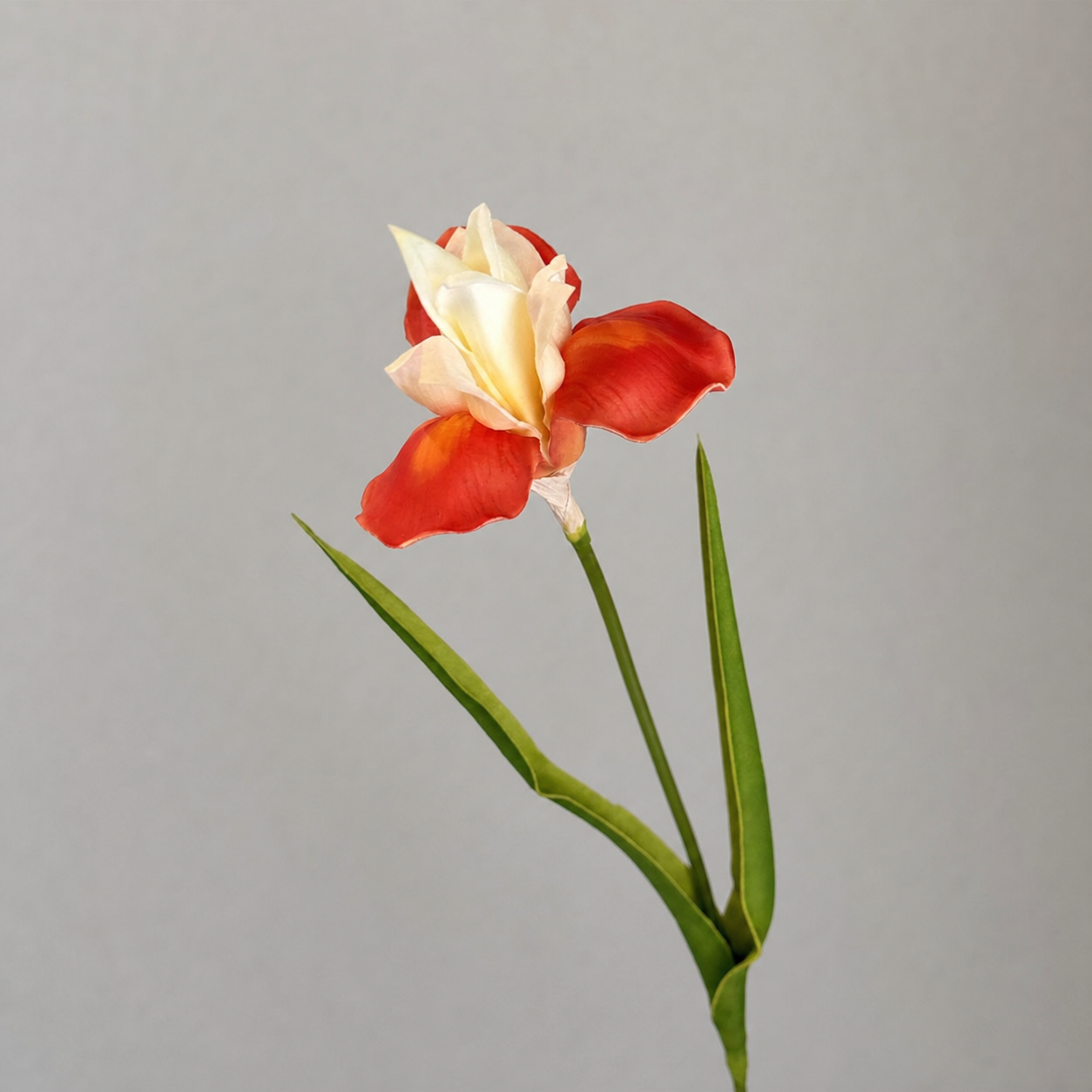 Artificial Iris Flower Faux Floral Stem Home Decor