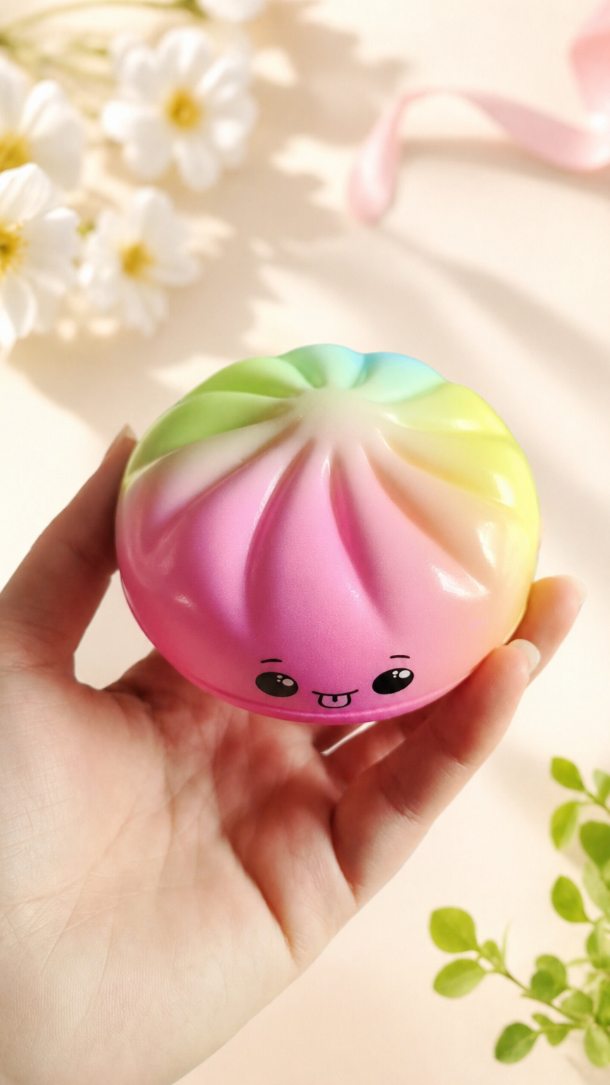 Dumpling Shape Squishy Soft Slow Rising Stress Relief Toy