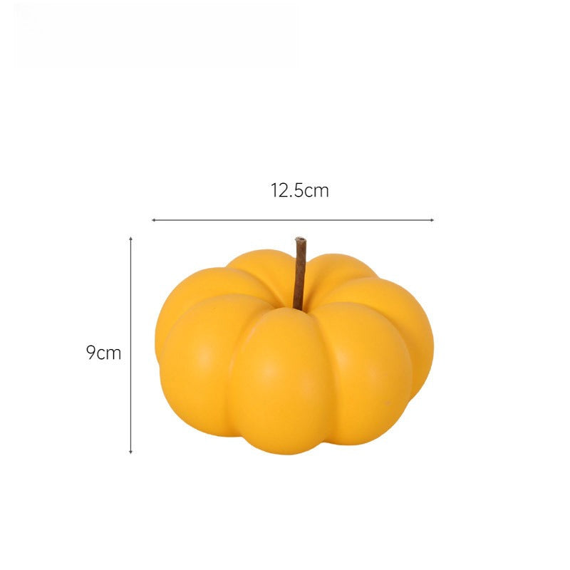 Nordic Ceramic Pumpkin Decor Fall Halloween Tabletop Ornament