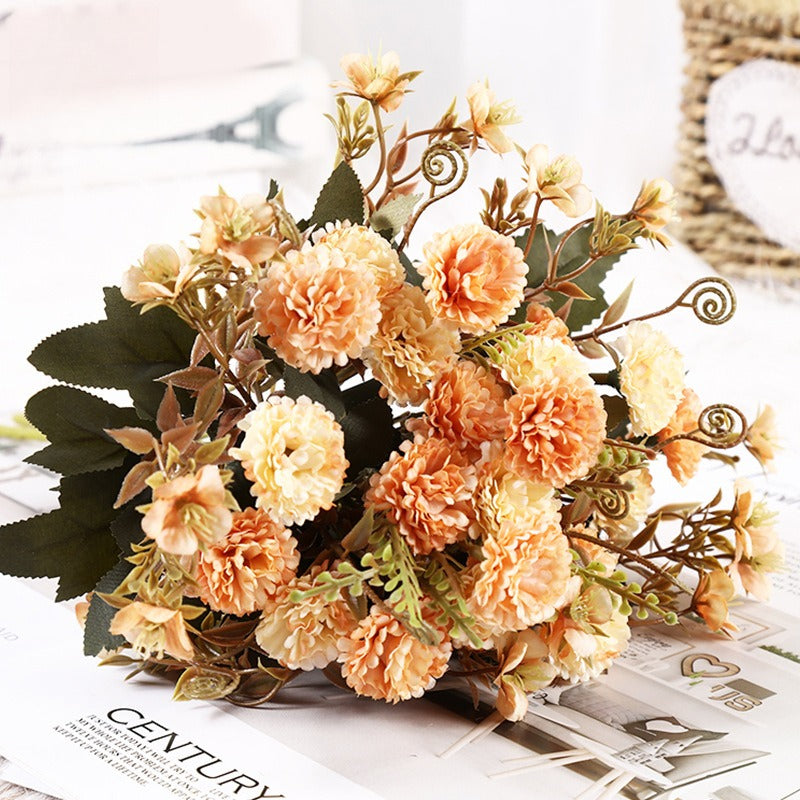 Artificial Lilac Flower Bouquet Faux Floral Home Wedding Decor
