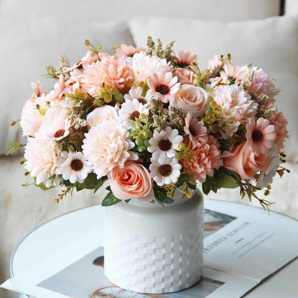 Valentine’s Day Persian Rose Artificial Floral Bouquet Decor
