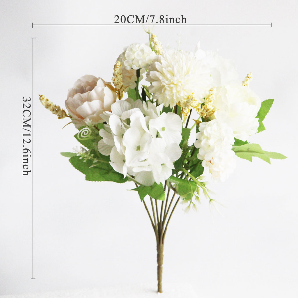 Valentine Florals Artificial Peony Bouquet Home Decoration