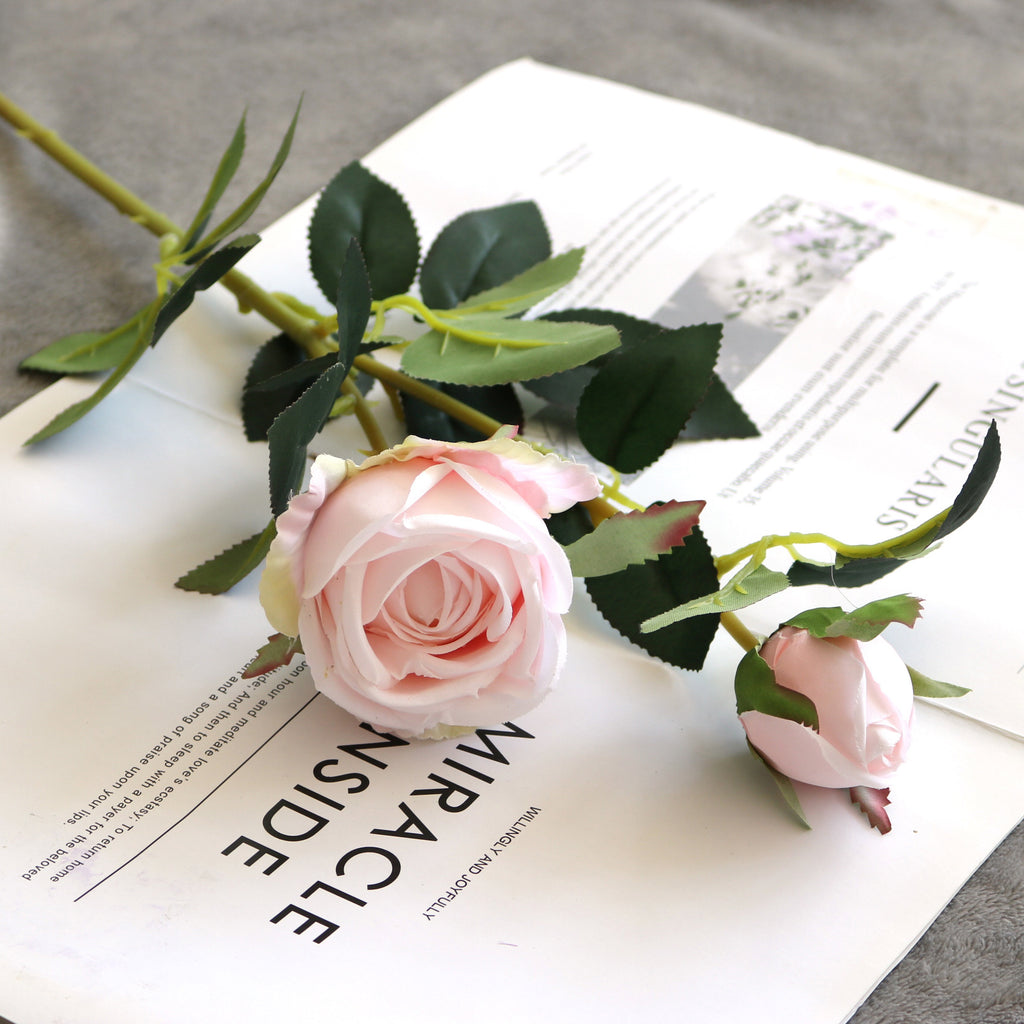 Valentine Faux Rose Bouquet 58cm Nordic Home Decor Stem