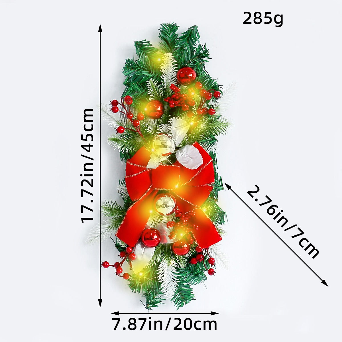 Holiday Decor Wreath Hanging Decoration for Home