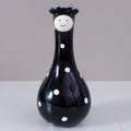 Giraffe Resin Vase Whimsical Home Garden Decor