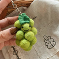 Fruit Wool Felt Keychain Cute Bag Charm
