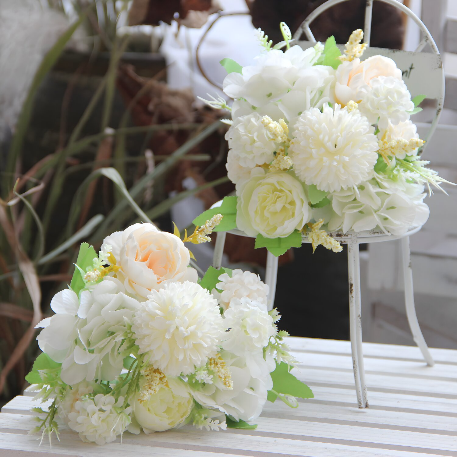 Valentine Nordic Peony Hydrangea Artificial Home Decor
