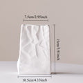 Modern Ceramic Paper Bag Vase Minimalist Desk Table Decor