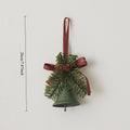 Christmas Bell Hanging Ornaments Holiday Tree Wreath Decor