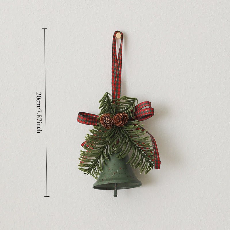 Christmas Bell Hanging Ornaments Holiday Tree Wreath Decor