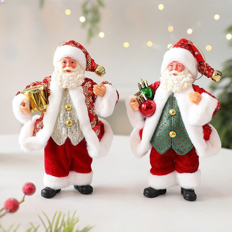 Santa Claus Christmas Figurine Holiday Tabletop Decor