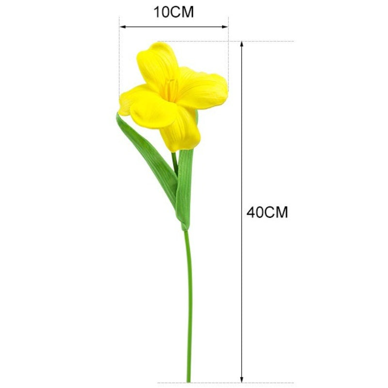 Artificial Magnolia Flower Bouquet Faux Floral Home Wedding Decor