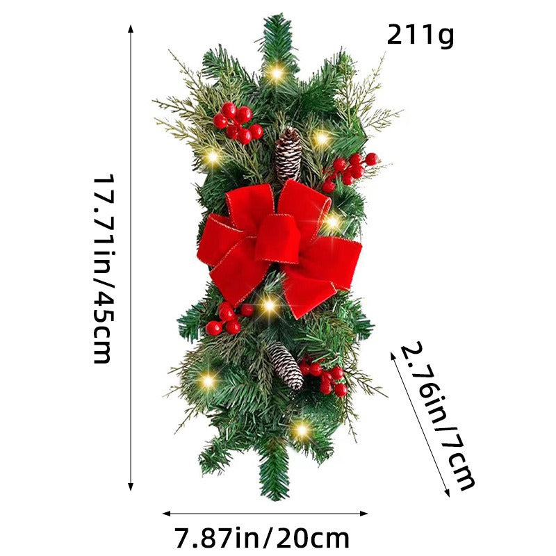 Holiday Decor Wreath Hanging Decoration for Home