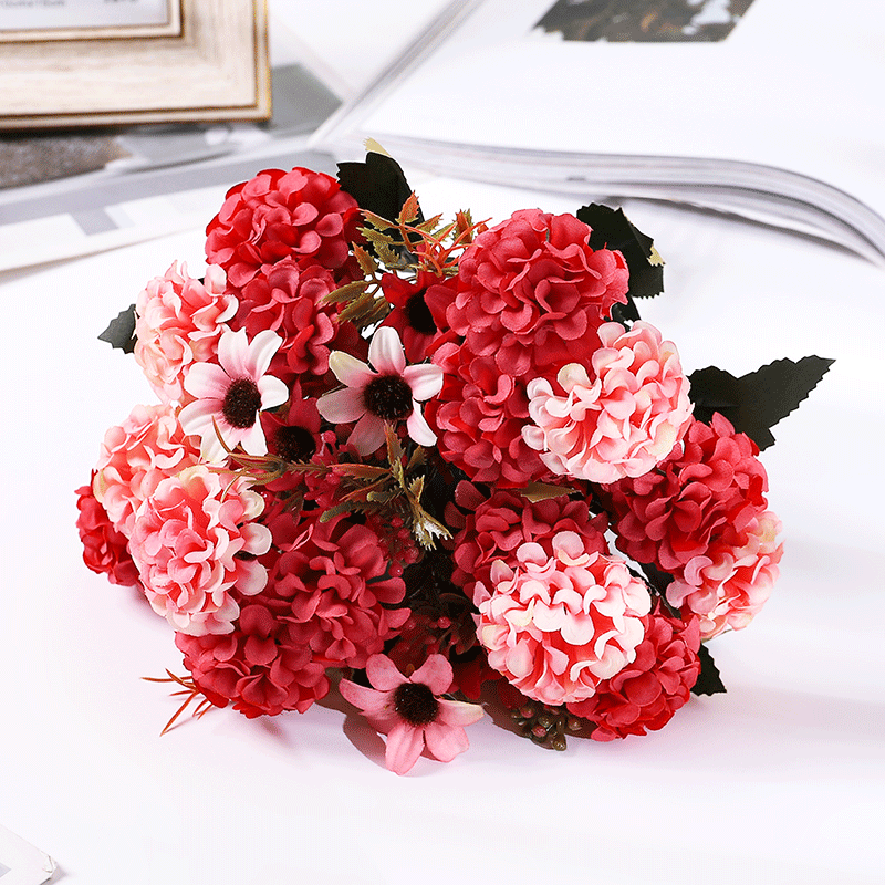 Valentine Floral Bouquet Artificial Flowers Home Decoration