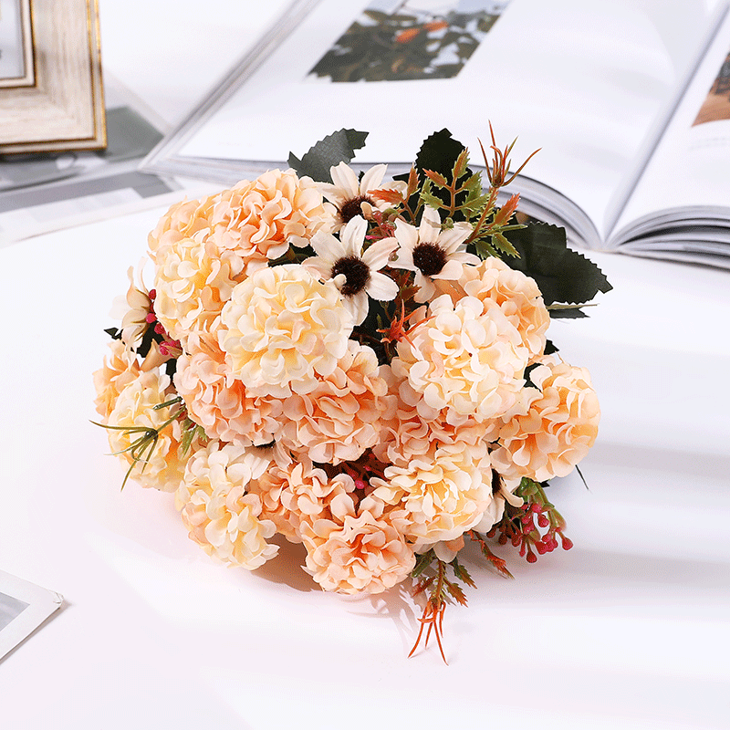Valentine Floral Bouquet Artificial Flowers Home Decoration