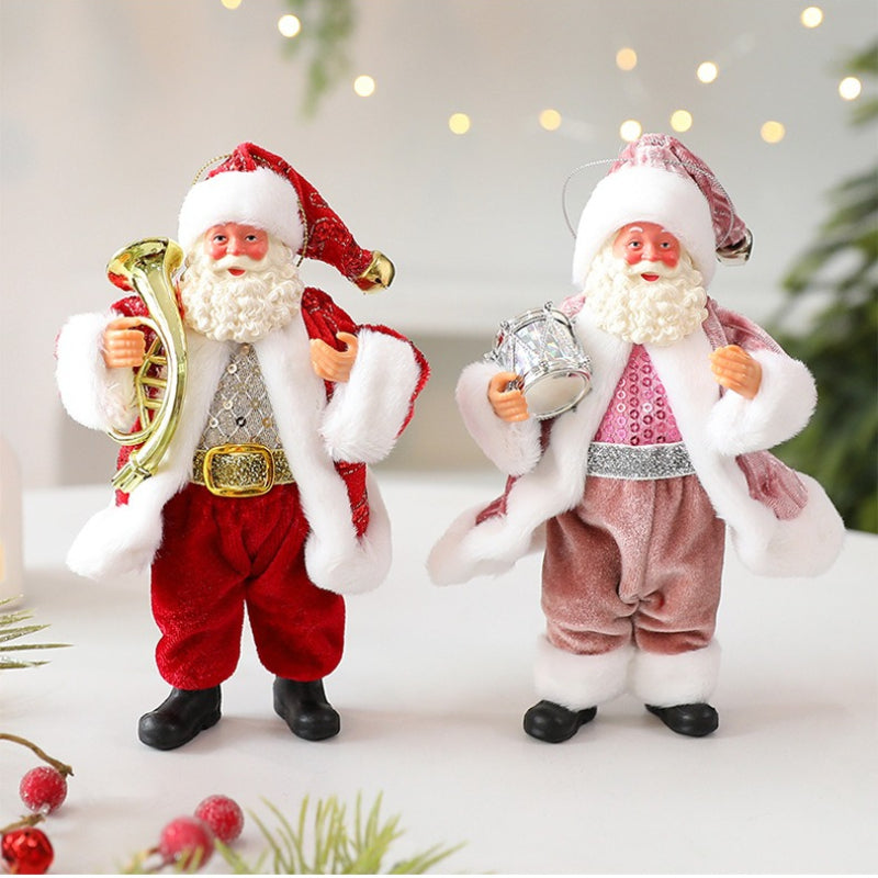 Santa Claus Christmas Figurine Holiday Tabletop Decor