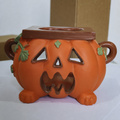 Halloween Resin Pumpkin Tissue Box Cover Decor