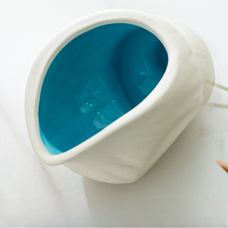 Ceramic Seashell Jewelry Tray Decorative Trinket Dish