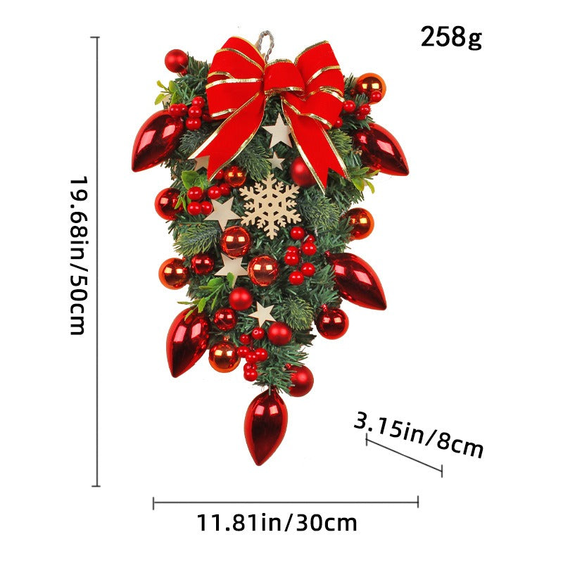 Holiday Decor Wreath Hanging Decoration for Home