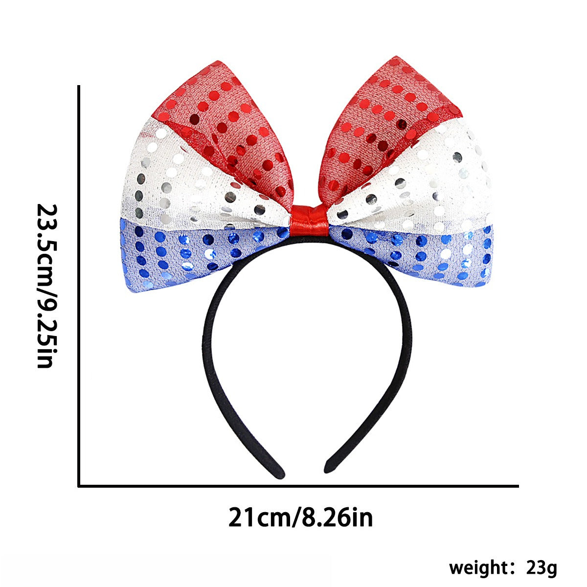 4th of July Patriotic Headband USA Flag Party Hairband