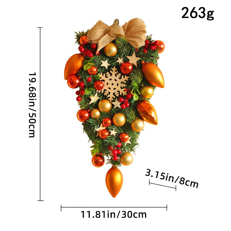 Holiday Decor Wreath Hanging Decoration for Home