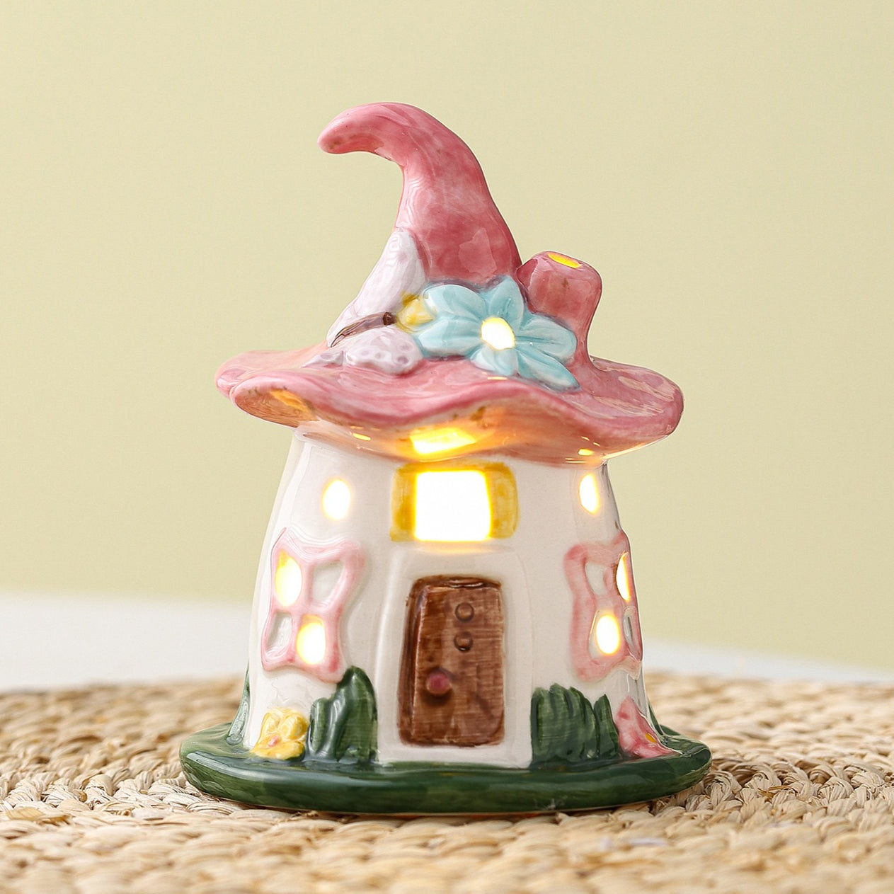 Magic House LED Night Light Mini Cottage Table Decor