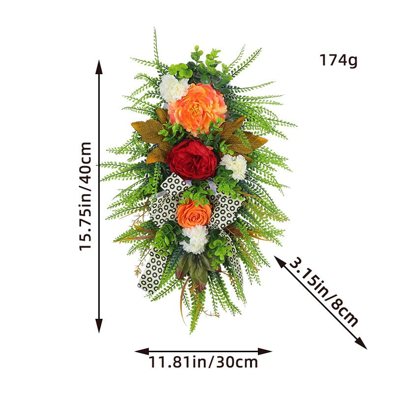 Holiday Decor Wreath Hanging Decoration for Home
