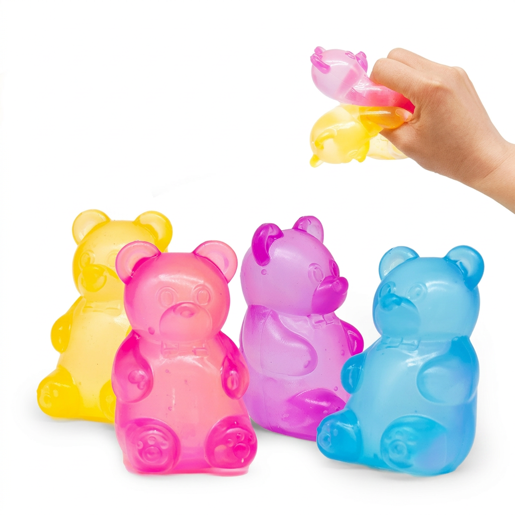 Candy Bear Squishy Slow Rising Toy Gift Box Stress Relief