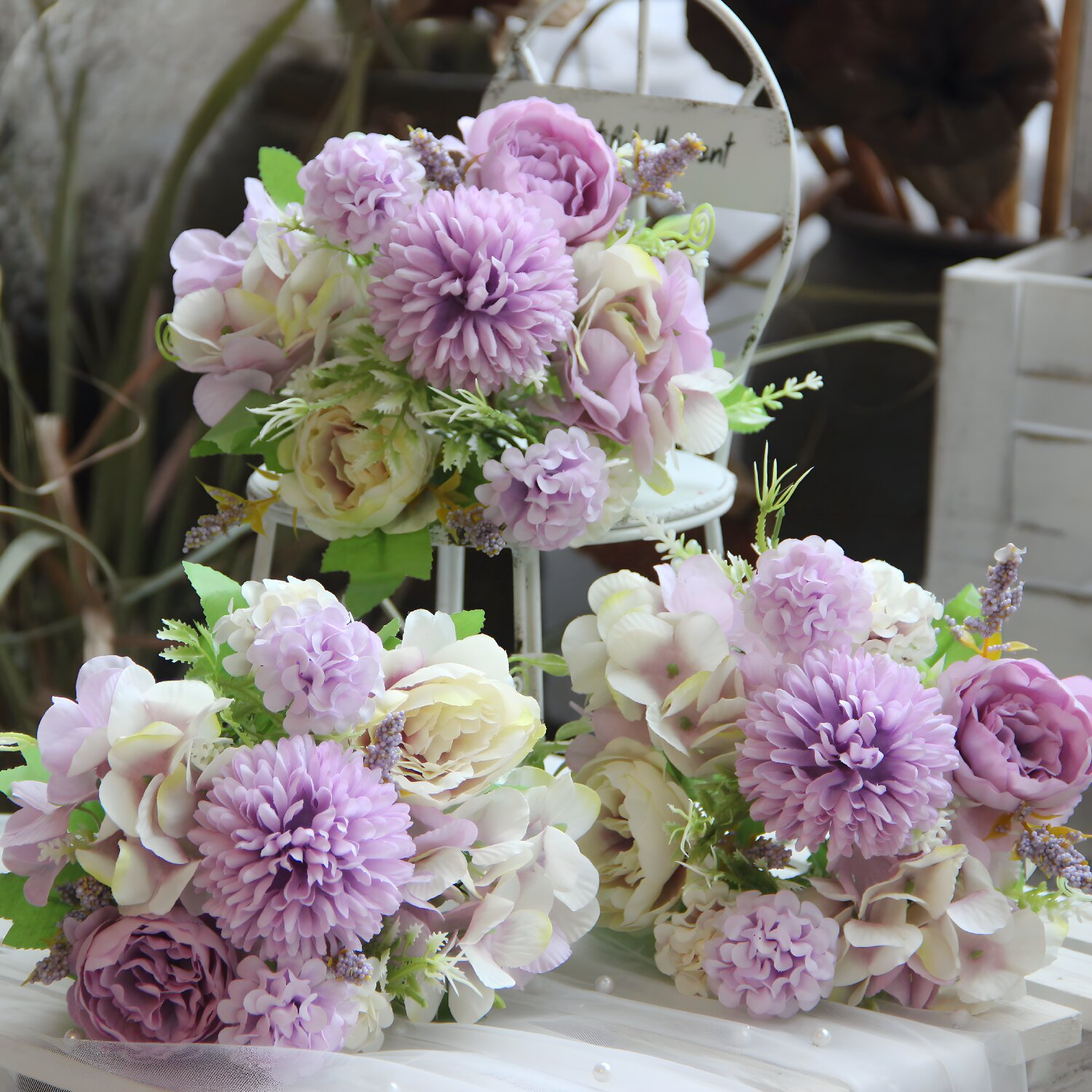 Valentine Nordic Peony Hydrangea Artificial Home Decor