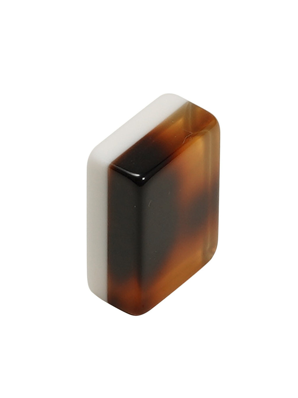 Tortoise Shell Acrylic Mahjong Set Classic Game Tiles