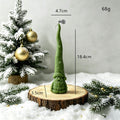 Christmas Santa Hat Candle Holiday Decorative Candle for Home Decor