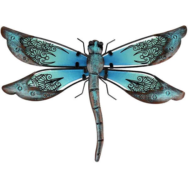 Metal Dragonfly Wall Decor