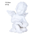Resin Angel Figurine Garden Decor Romantic Home Accent