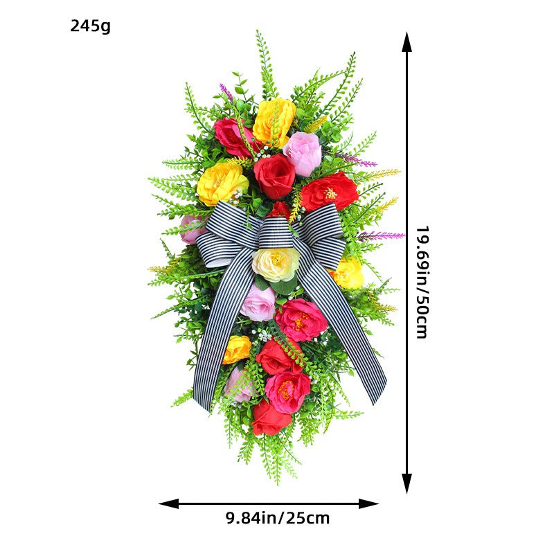 Holiday Decor Wreath Hanging Decoration for Home