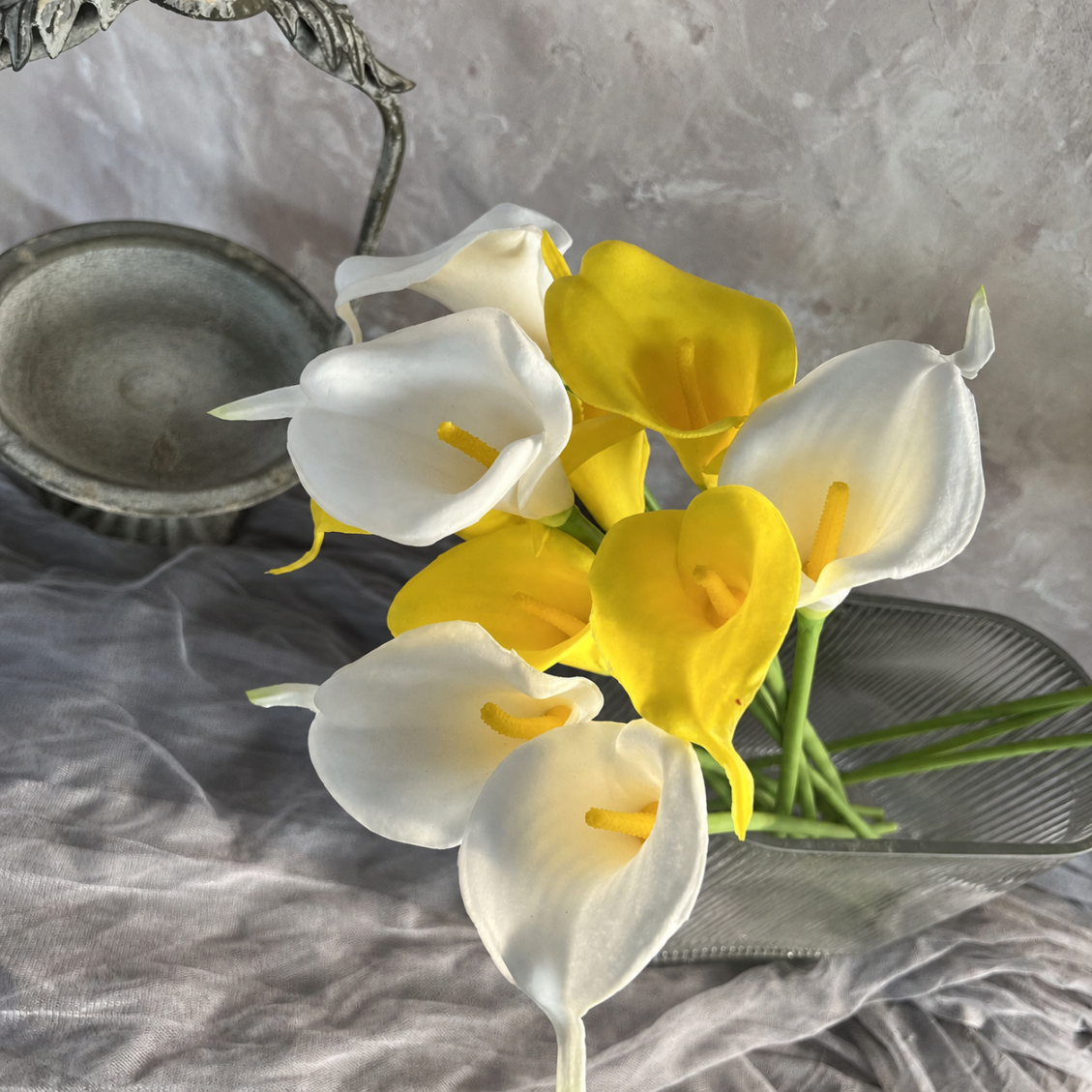 Calla Lily Faux Stem Wedding Home Decor Flower
