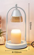 Valentine’s Day Glass Candle Warmer Lamp Dimmable Gift