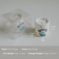 Plaster Animal Candle Holder Scented Wax Candle Home Decor Gift