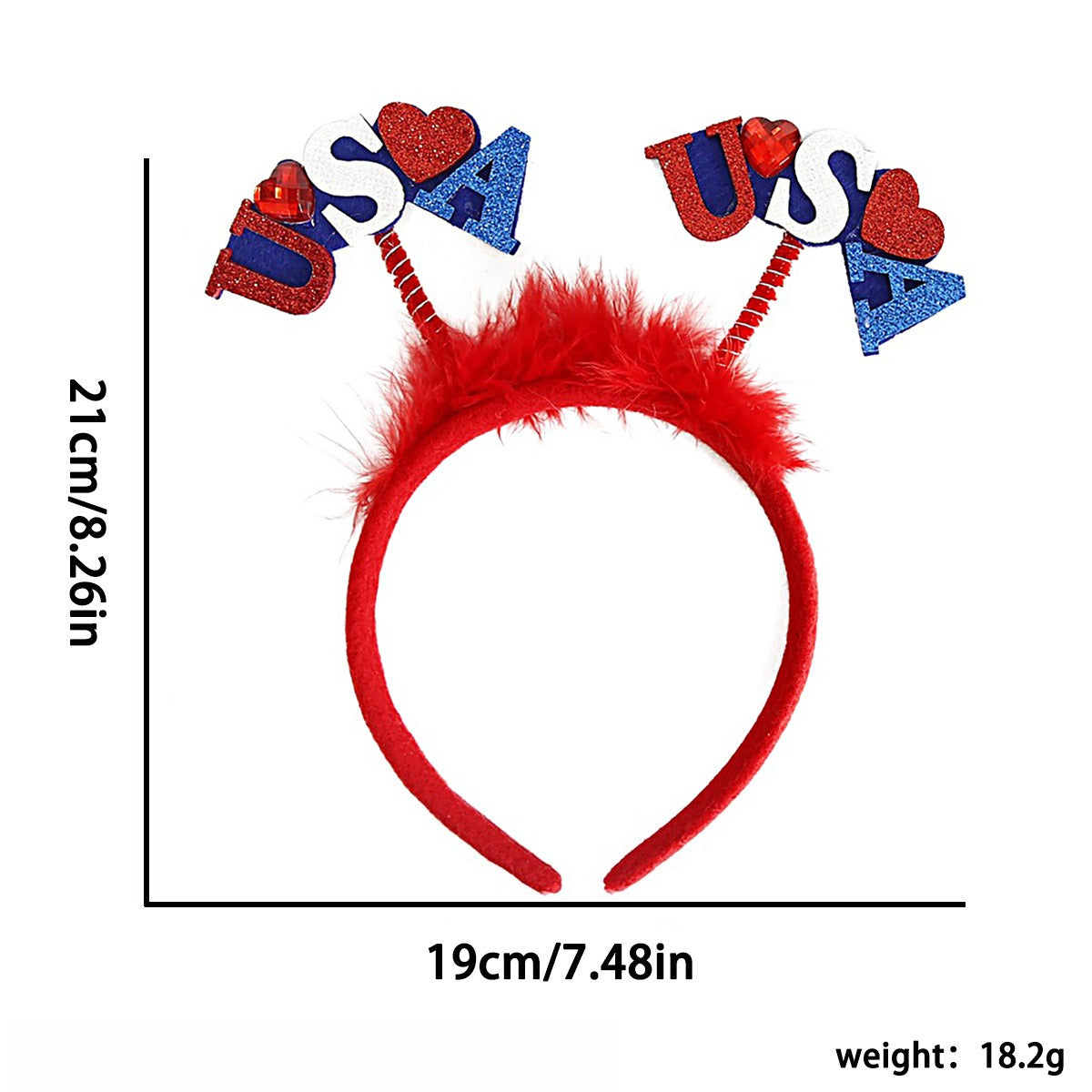 4th of July Patriotic Headband USA Flag Party Hairband
