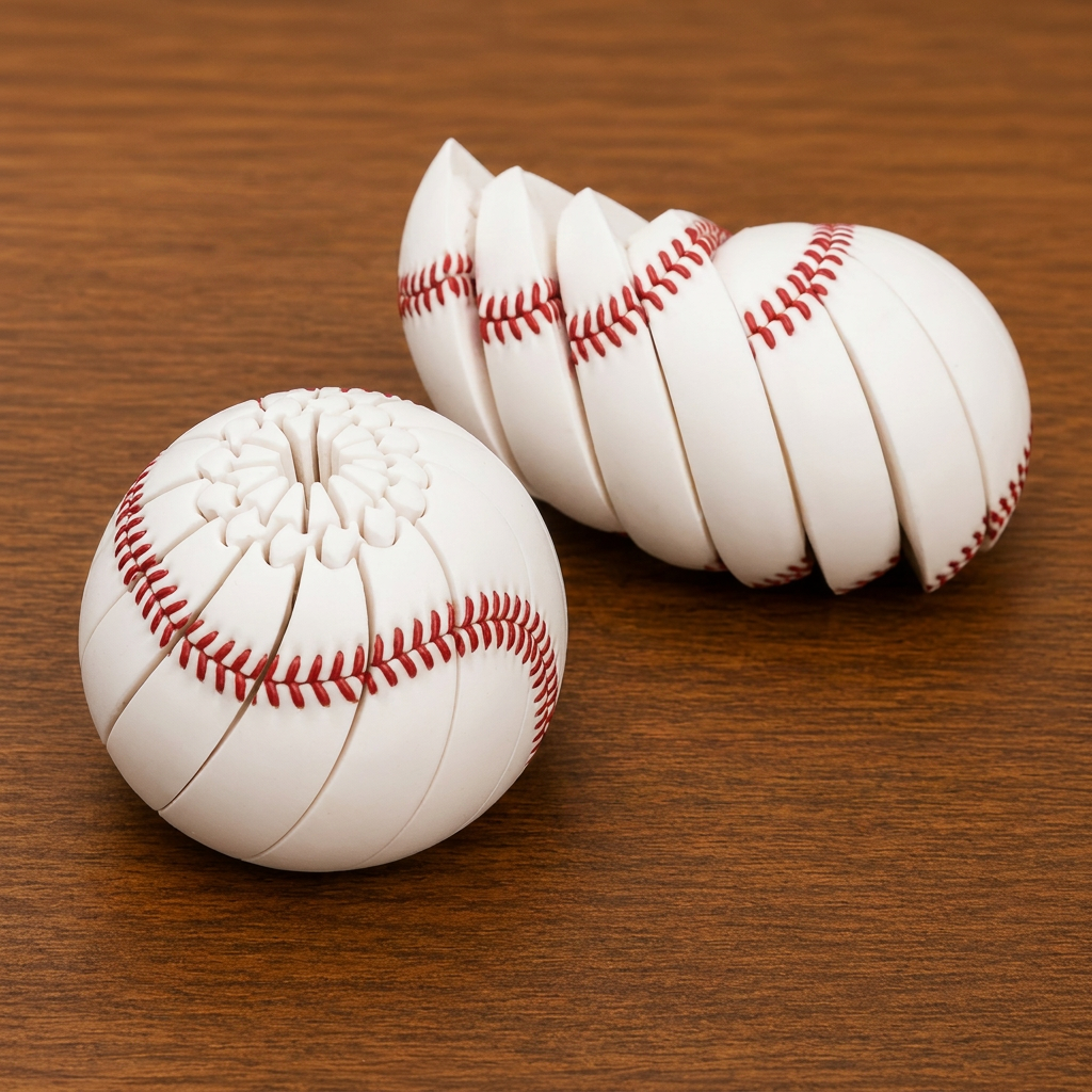 Twist Fidget Toy Baseball Stress Relief Rotating Toy