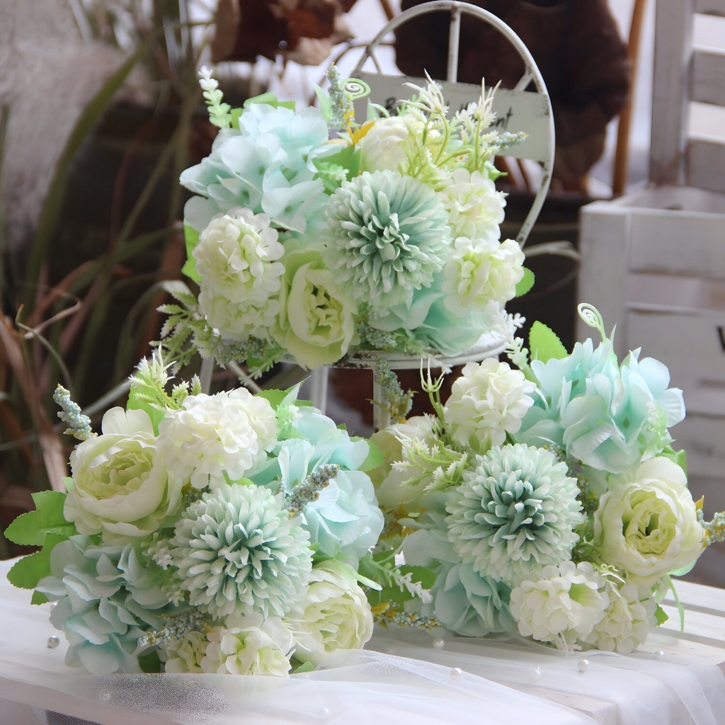 Valentine Nordic Peony Hydrangea Artificial Home Decor
