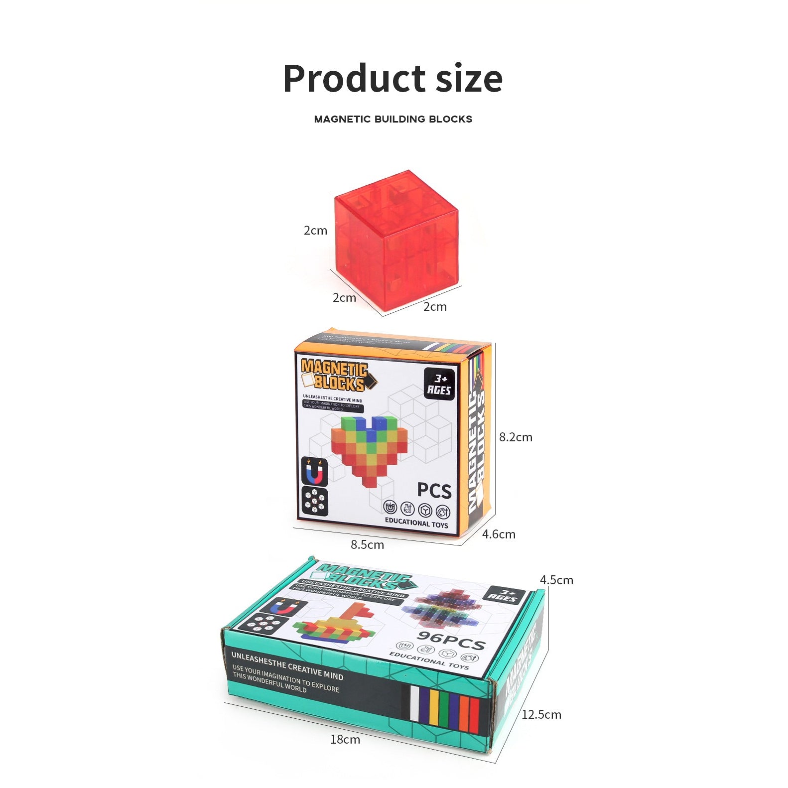 Colorful Building Blocks Set STEM Educational Creative Toy