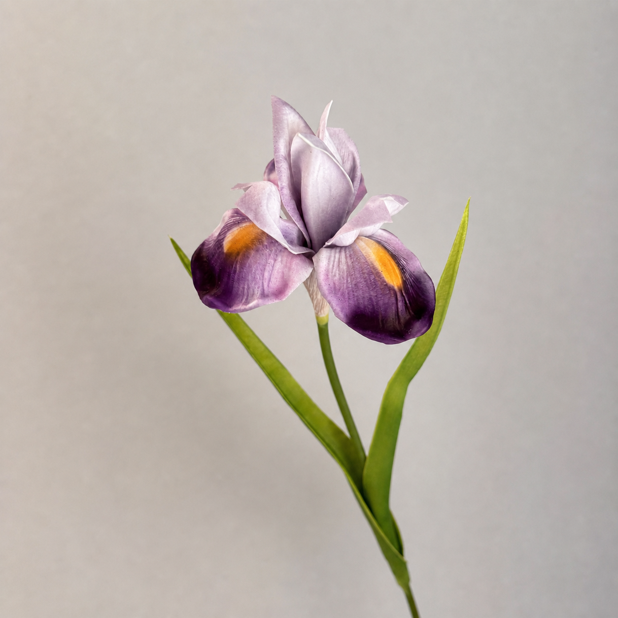 Artificial Iris Flower Faux Floral Stem Home Decor