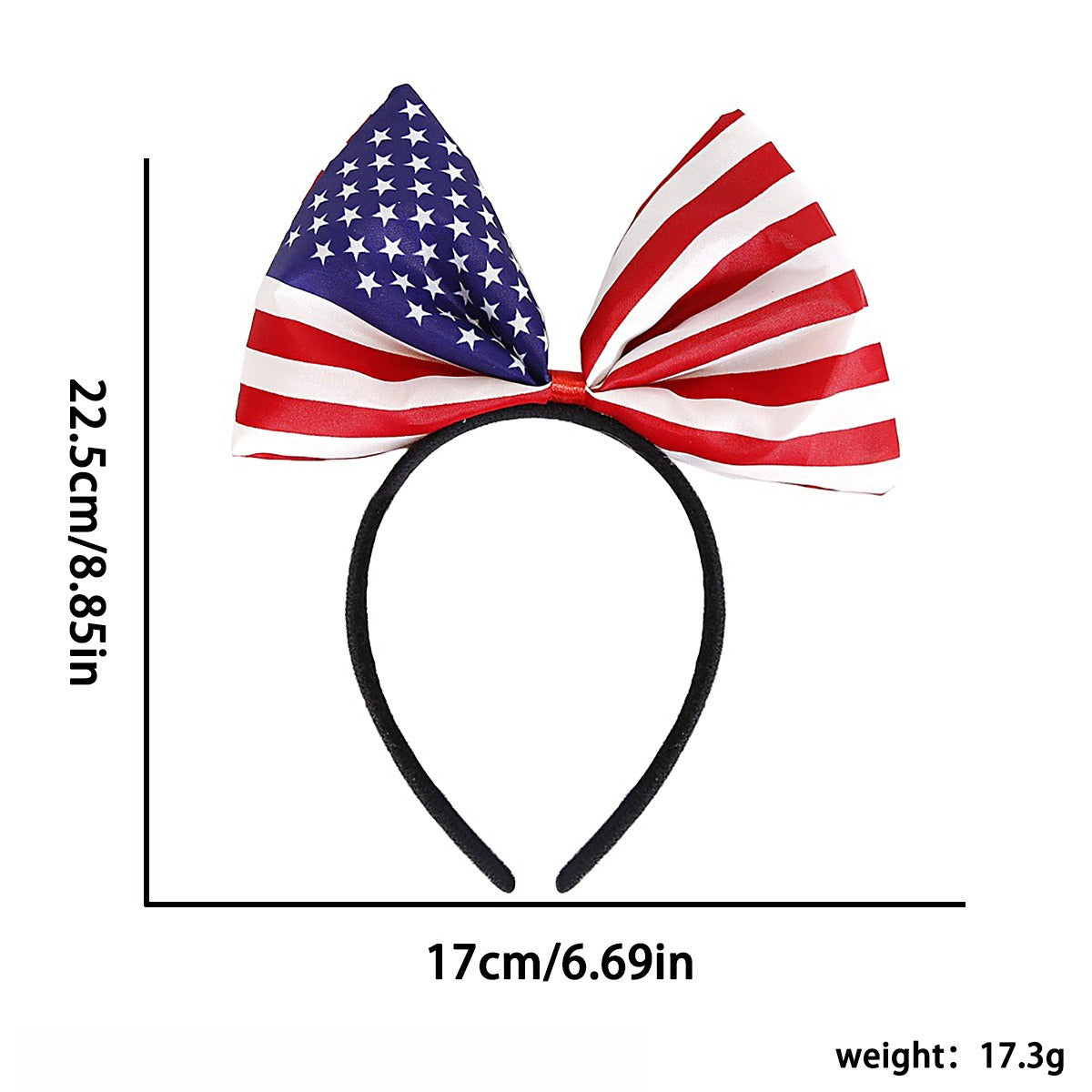 4th of July Patriotic Headband USA Flag Party Hairband