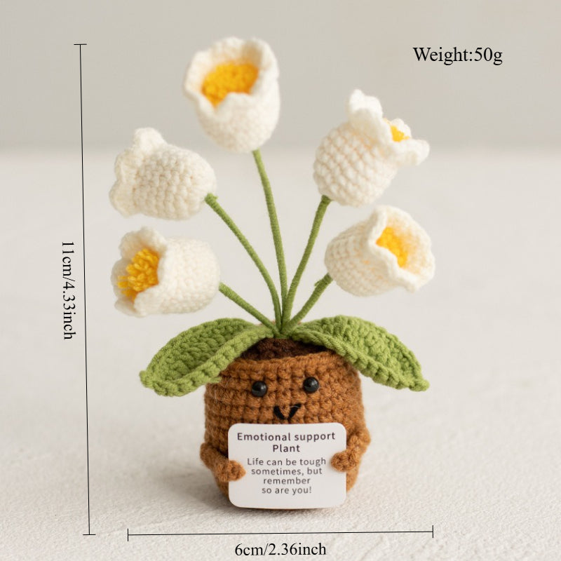 Handmade Crochet Lily of the Valley Flower Home Decor