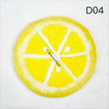 Handmade Wool Felt Fruit Coaster Colorful Food Drink Mat