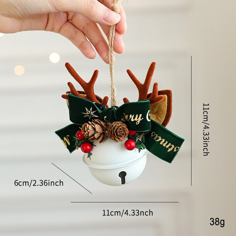 Christmas Bell Hanging Ornaments Festive Holiday Decor
