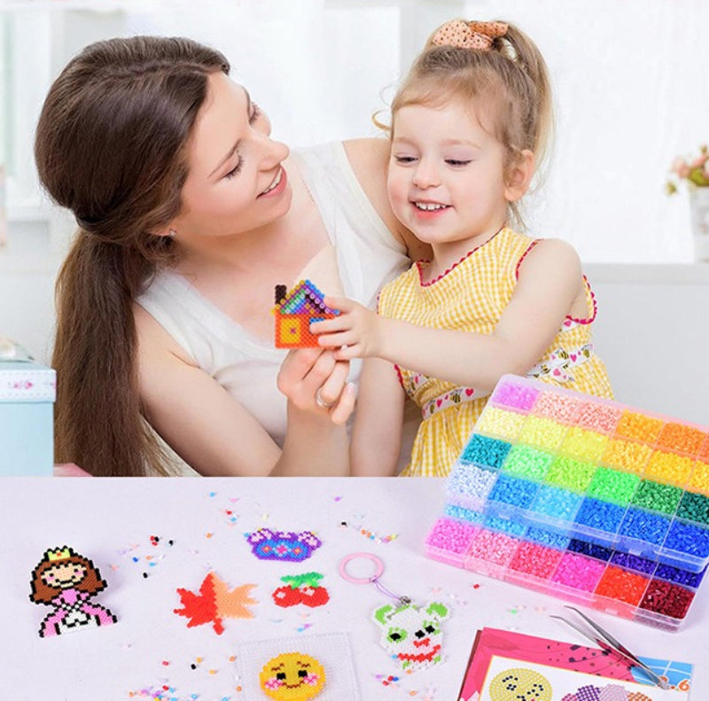 2.6mm Fuse Beads DIY Craft Kit Pixel Art Set