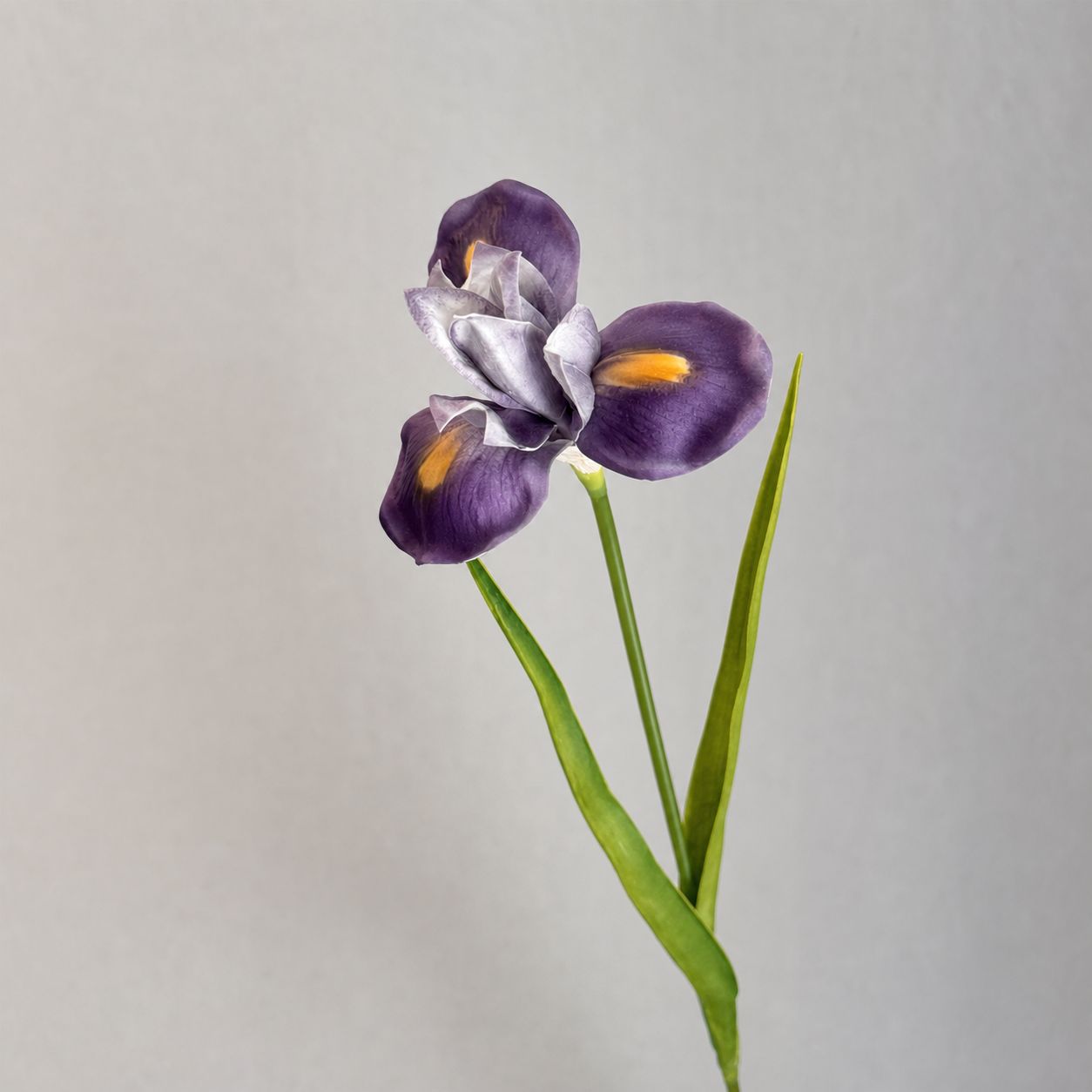 Artificial Iris Flower Faux Floral Stem Home Decor